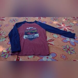 Cat & Jack Long Sleeve Tees Red and Blue